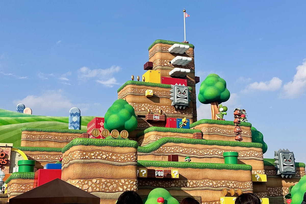 ユニバーサルスタジオジャパンの風景